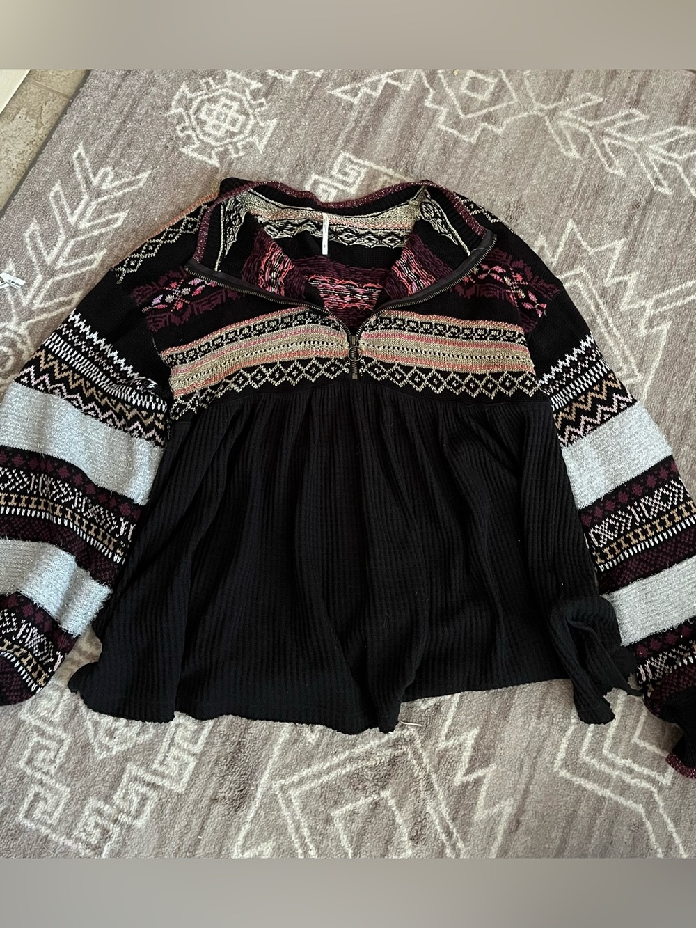 Free People Fair Isle Sweater